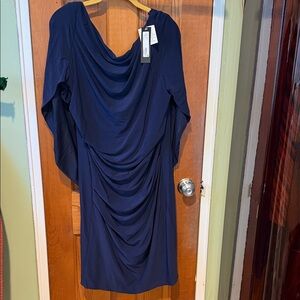 Betsy & Adam navy Dress